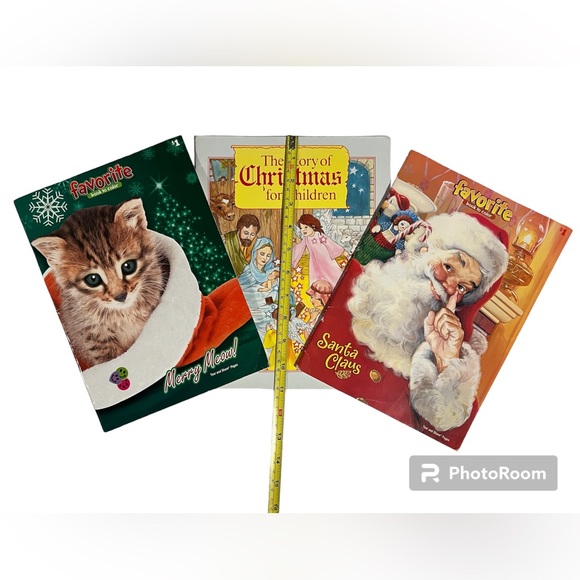 Christmas set: storybook, coloring books & markers - Picture 9 of 10